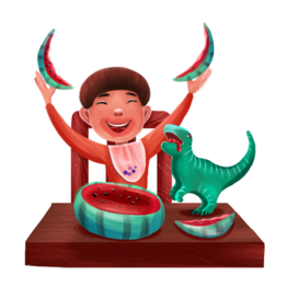 Виталя и динозавры