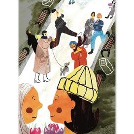 8 марта в городе 