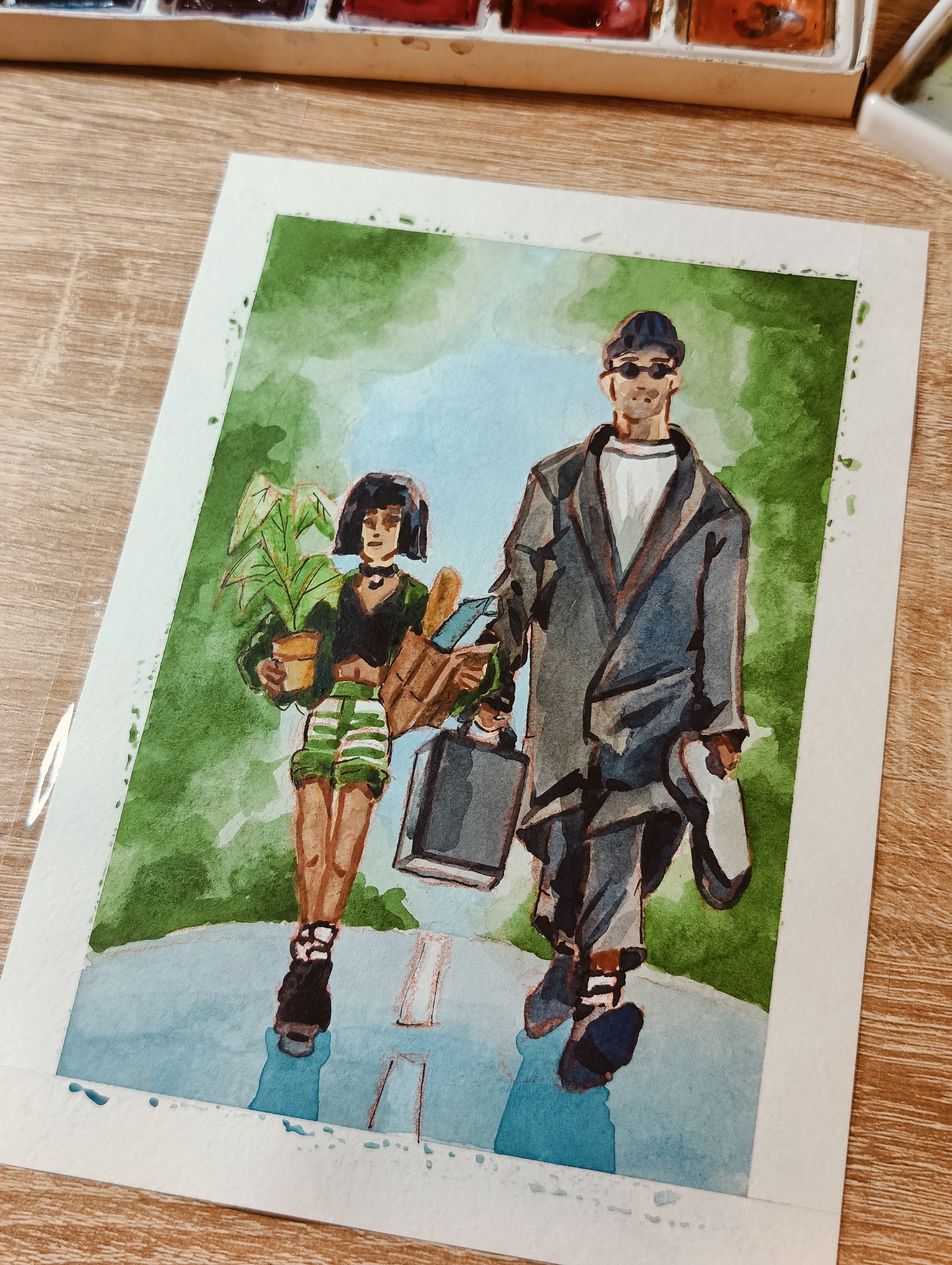 Леон│Акварель