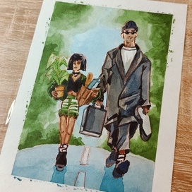 Леон│Акварель