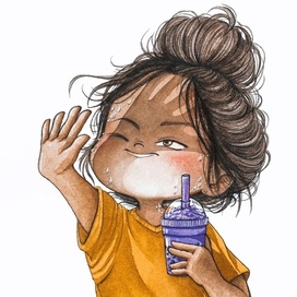 Ох уж эта жара! В преддверии лета / иллюстрация аниме арт