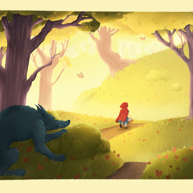 Волк и Красная Шапочка 