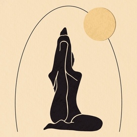 Иллюстрации для йога-клуба/ иллюстрация для соцсетей