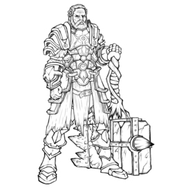 Латный воин