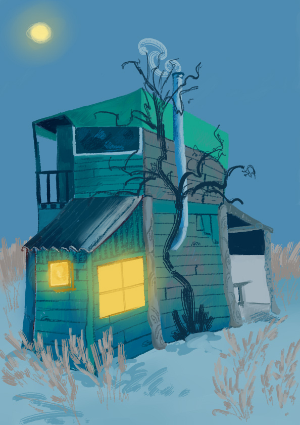 Зимний вечер