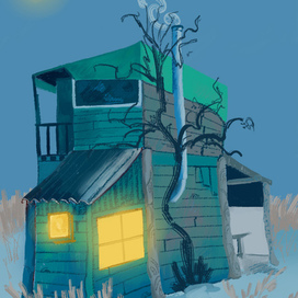 Зимний вечер