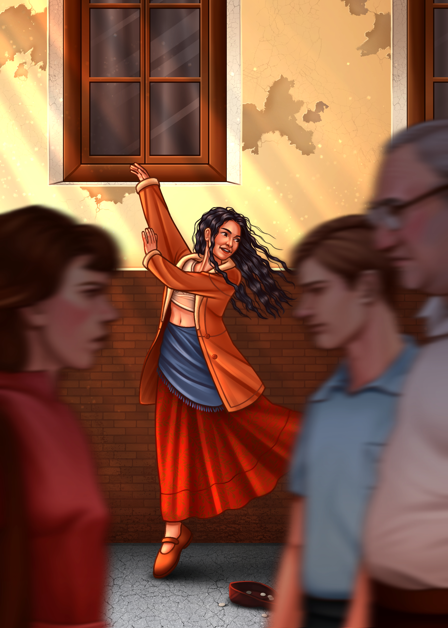 Танцы для прохожих