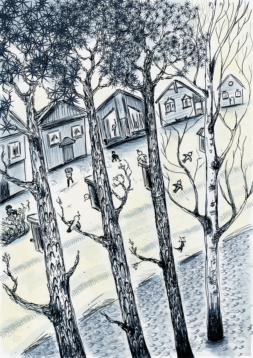 Весенняя улица