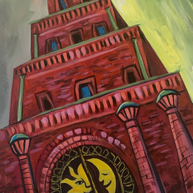 башня Сююмбюке ,Казань