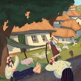 Иллюстрация к рассказу Н.В.Гоголя. 