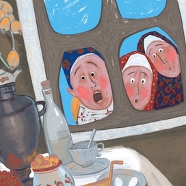 Небольшая серия иллюстраций к произведению Н.В.Гоголя 