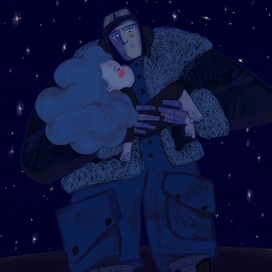 Серия работ к произведению «Маленький принц». 