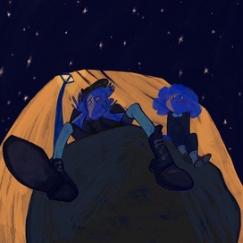 Серия работ к произведению «Маленький принц».