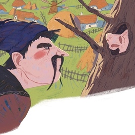 Иллюстрации к Казачьим сказкам 