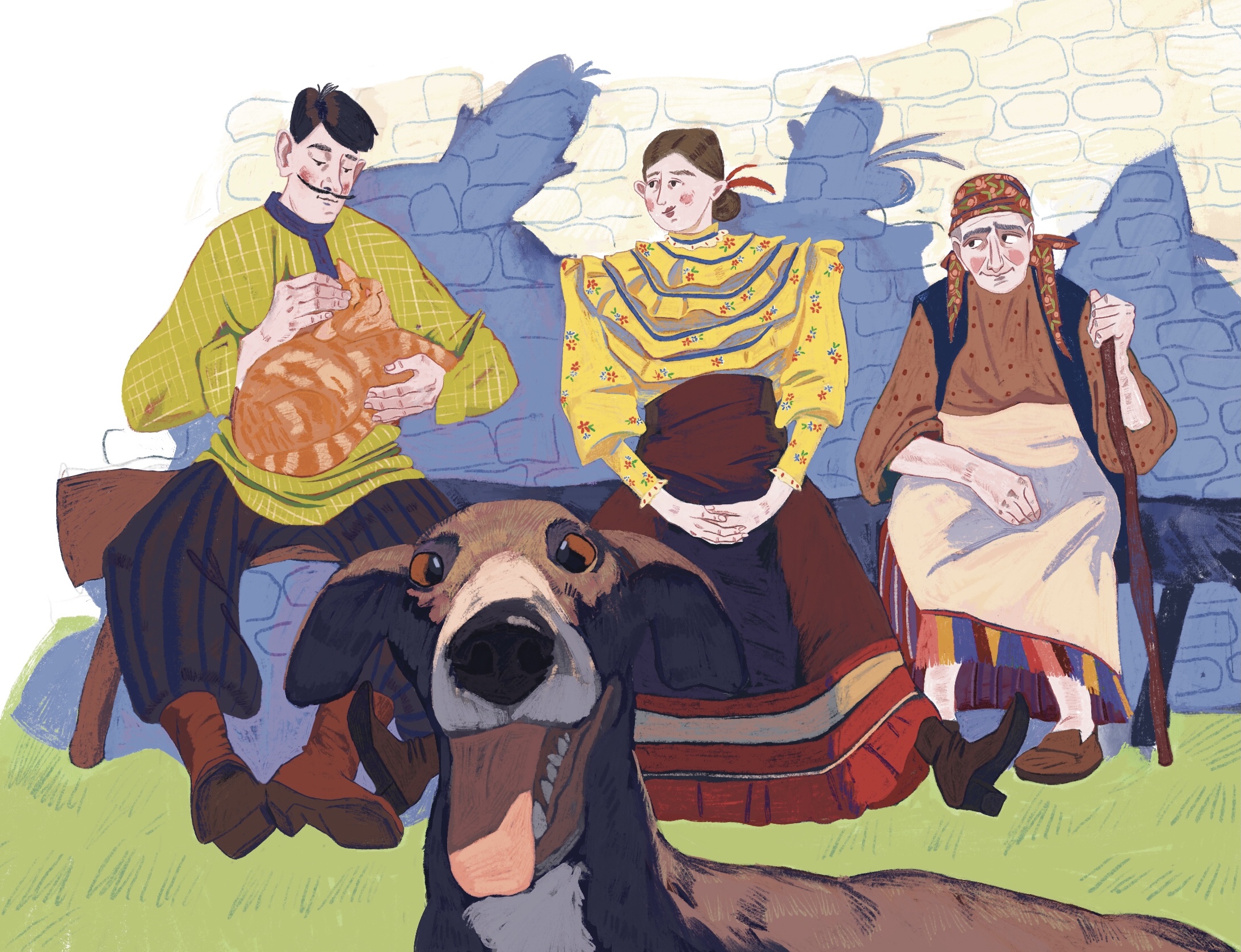 Иллюстрации к Казачьим сказкам