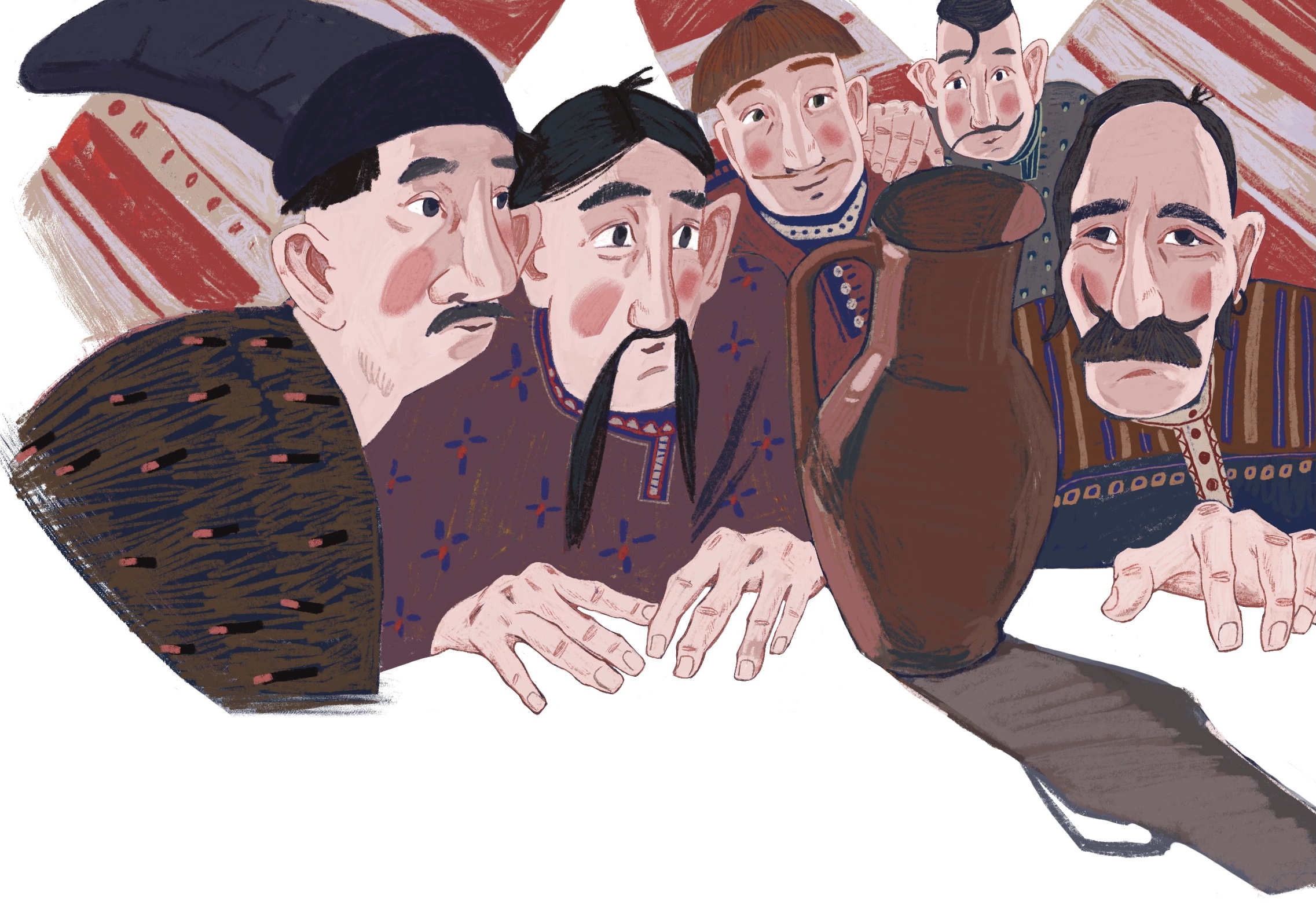 Иллюстрации к Казачьим сказкам