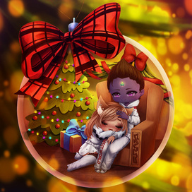 Новогодний Чиби Юч