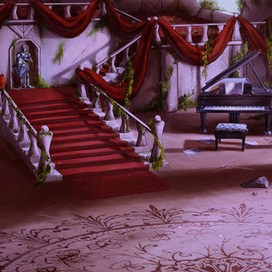 Концепт арт интерьера