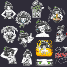 Стикер пак для Телеграмма