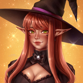 Портрет в стиле сэми-реализм