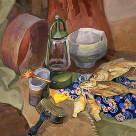 Рыбацкий натюрморт