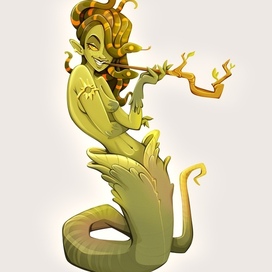 Солнечная земляная Горгона 