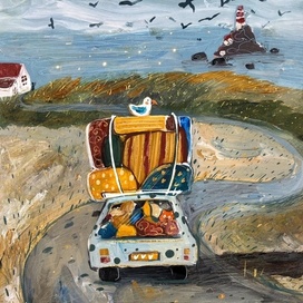 Душа требует тишины и маленький домик где-то у моря 