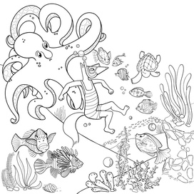 Доктор Лис на дне океана