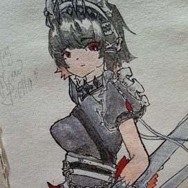 Элен Джо из zenless zone zero 