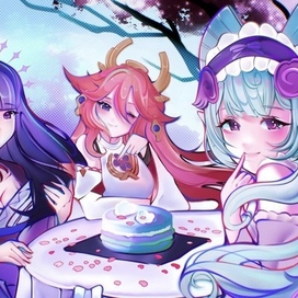 ☆ Чаепитие / Genshin impact 