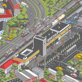 Пенза. Ж/д вокзал Пенза-1.