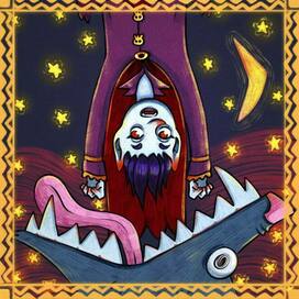 вампир и голодный волче