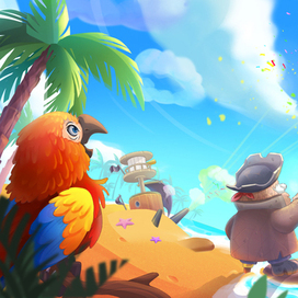 Tropical Paradise. Final bg