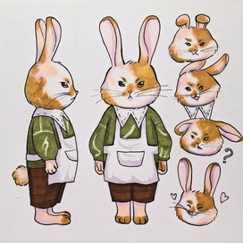 Персонаж кролик 🐰