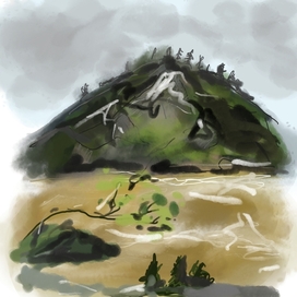 "Бирюзовая" Катунь в мае