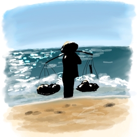 Пляж в Муйне