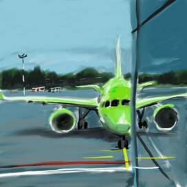 На огурце из Калининграда