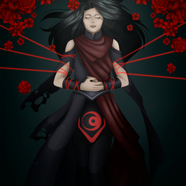 Обложка для веб-новеллы