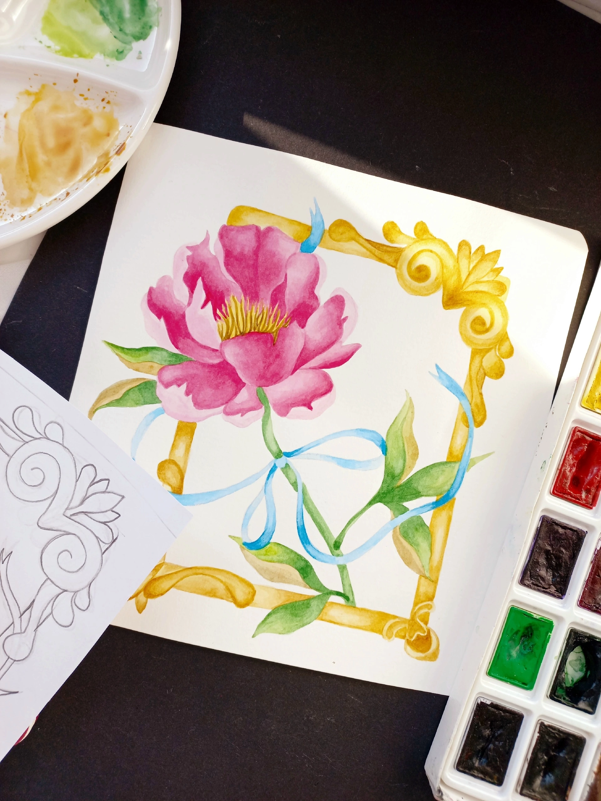 Винтажная арт весна💛