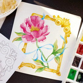 Винтажная арт весна💛