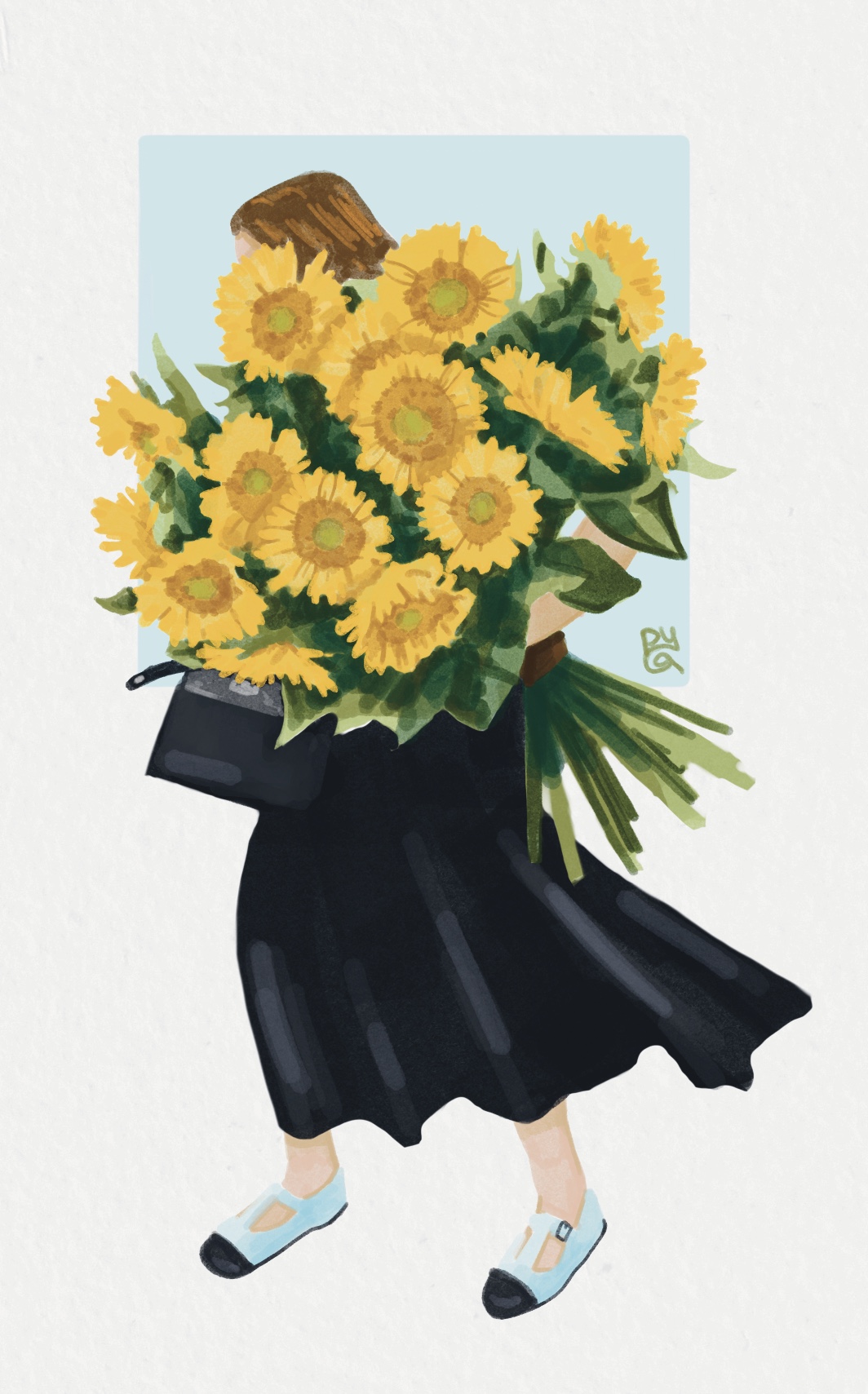 Подсолнухи