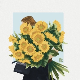 Подсолнухи