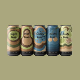 Иллюстрации для банок сидра