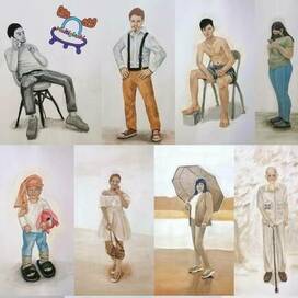 🎨"15-минутные наброски"⏱️