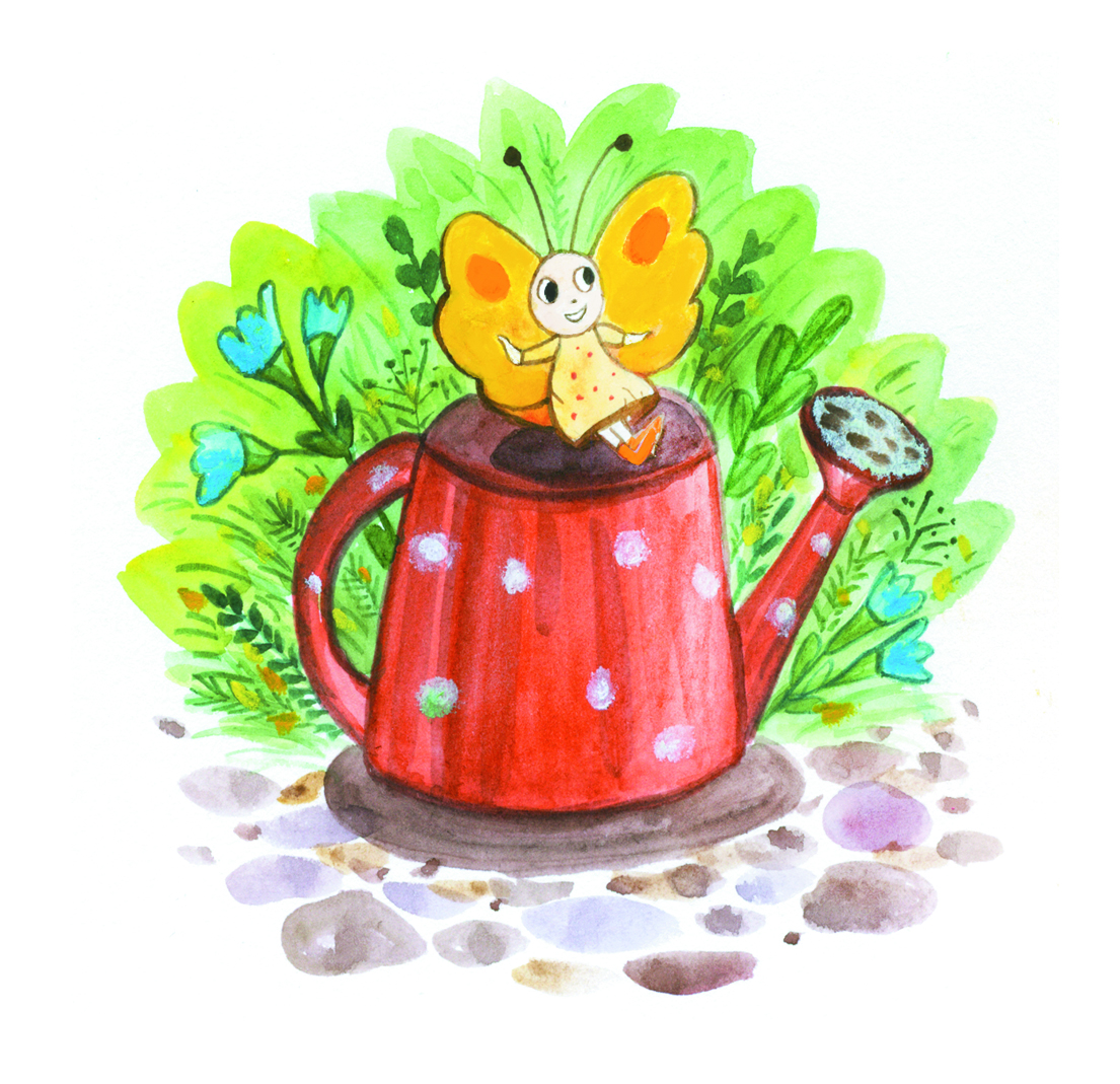 Небольшая иллюстрация для книги Ларисы Чайка "Главное хвост?"