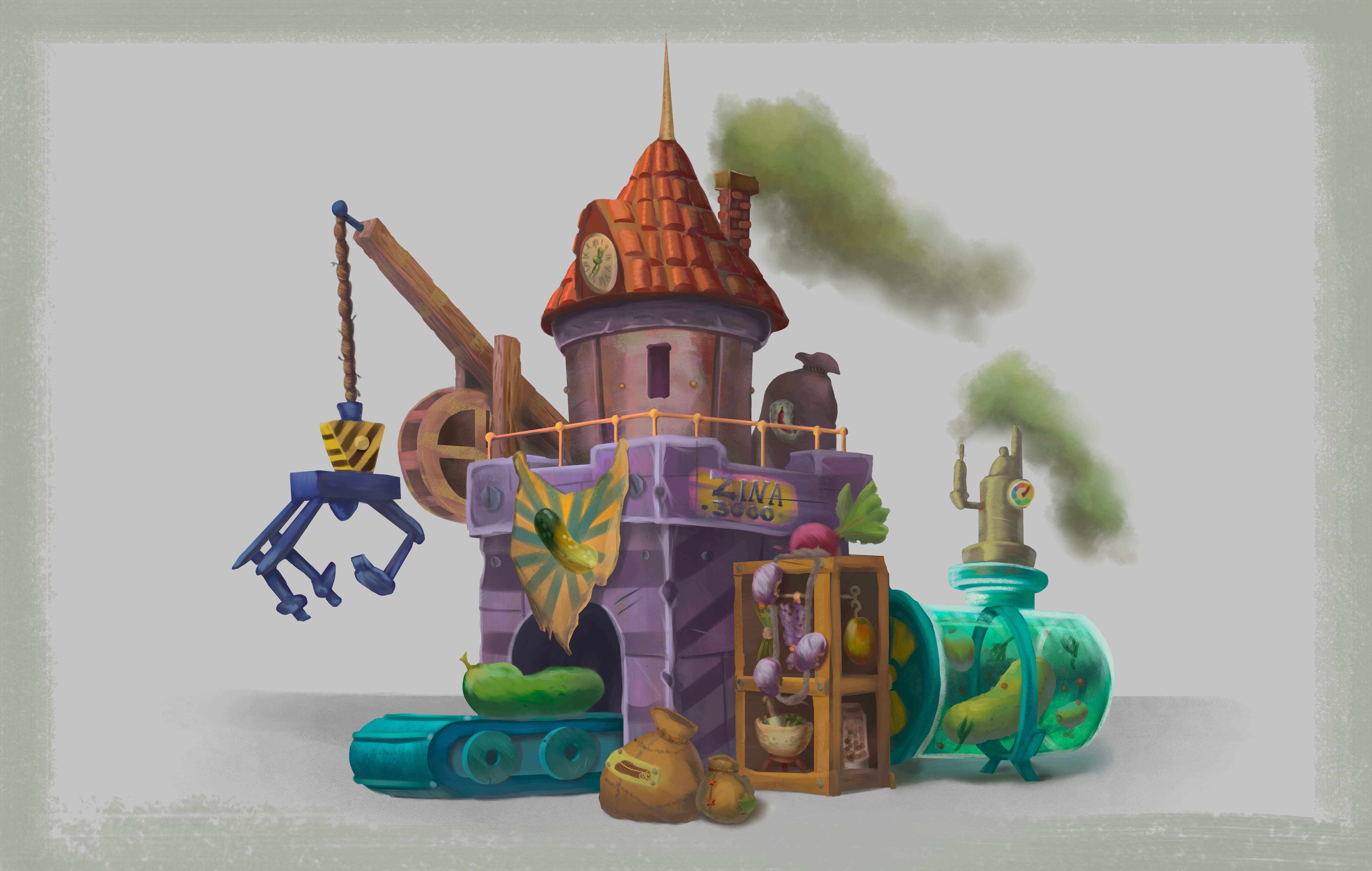 Фабрика маринованных огурчиков