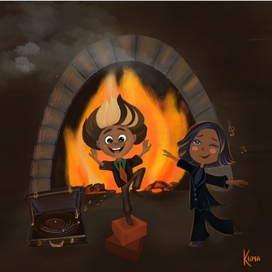 «Квилли» книжная иллюстрация 