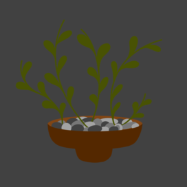 Японский цветок