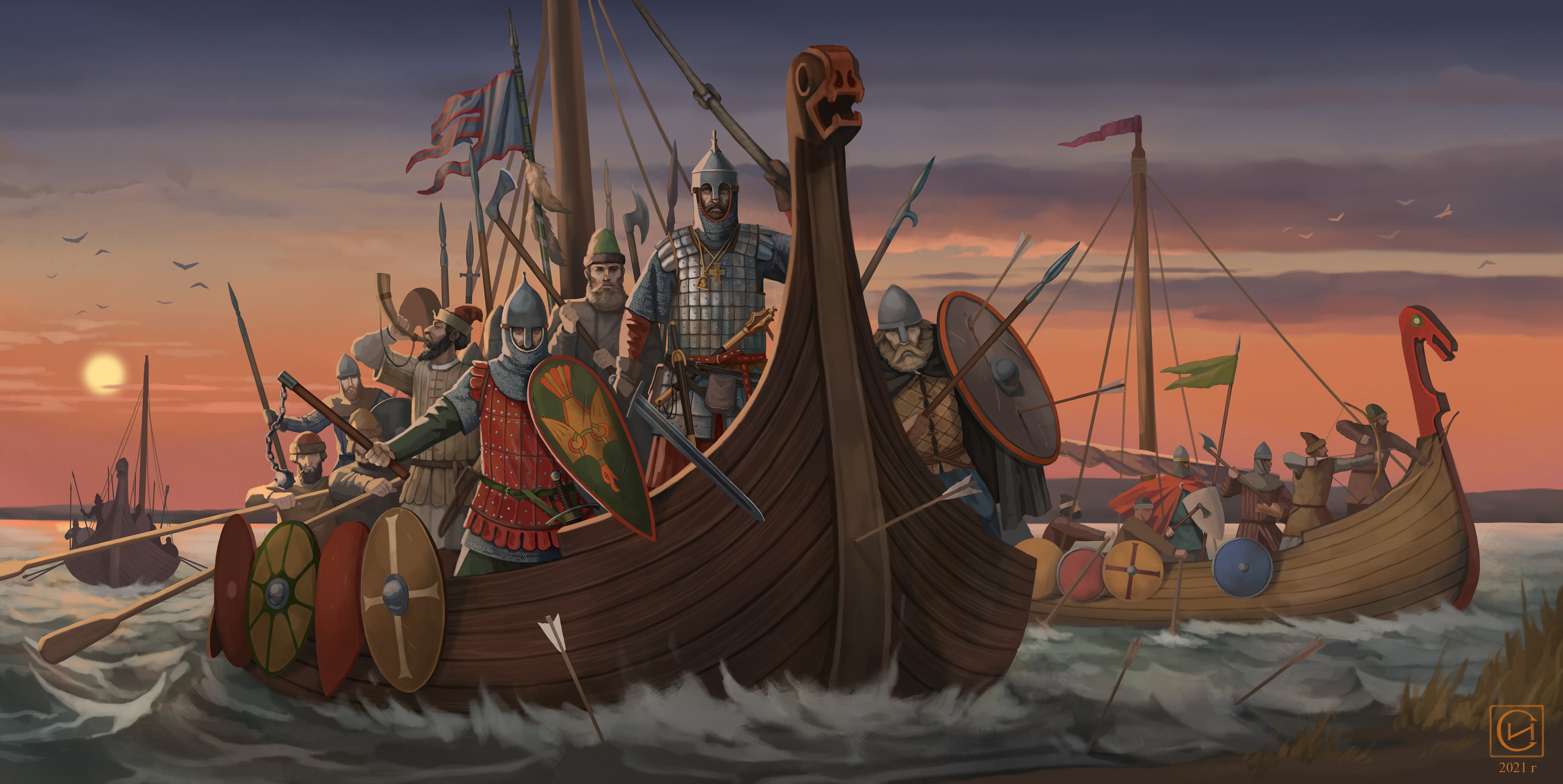 Дружина вятских ушкуйников