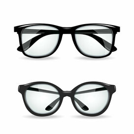 Очки векторная графика